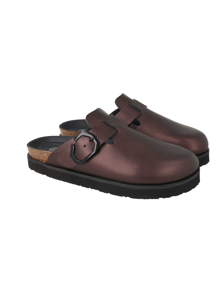 LE INDIANA VEGAN GLOSSY BROWN