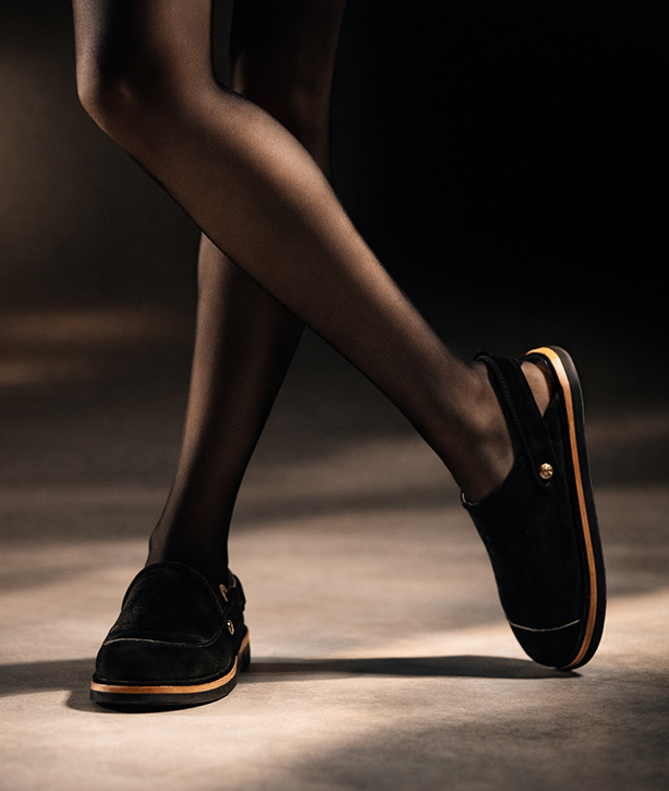 GALBANO VELOUR WOOL BLACK