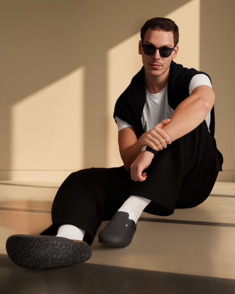 RIVA OILED LEATHER BLACK