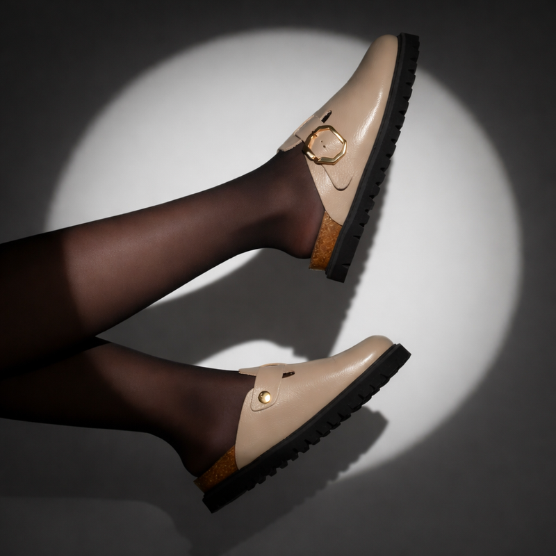 LE INDIANA LEATHER TAUPE