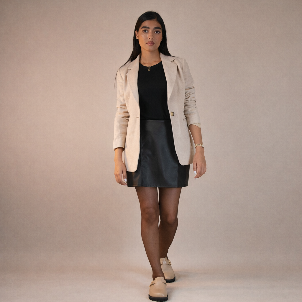 LE INDIANA LEATHER TAUPE