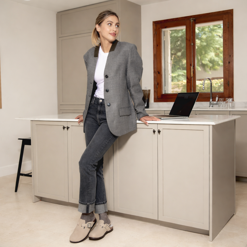 RIVA NUBUCK TAUPE