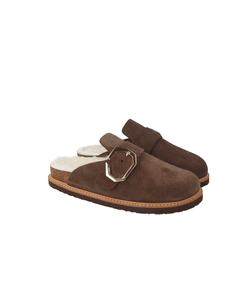 GRISEL VELOUR WOOL BROWN