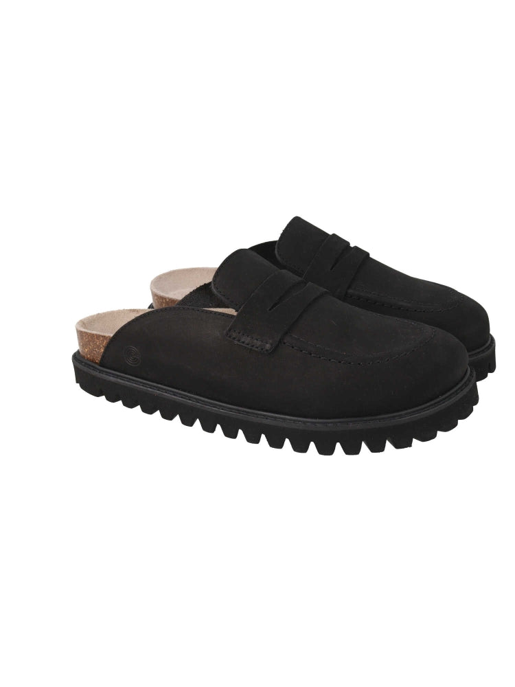 LOIS NUBUCK BLACK