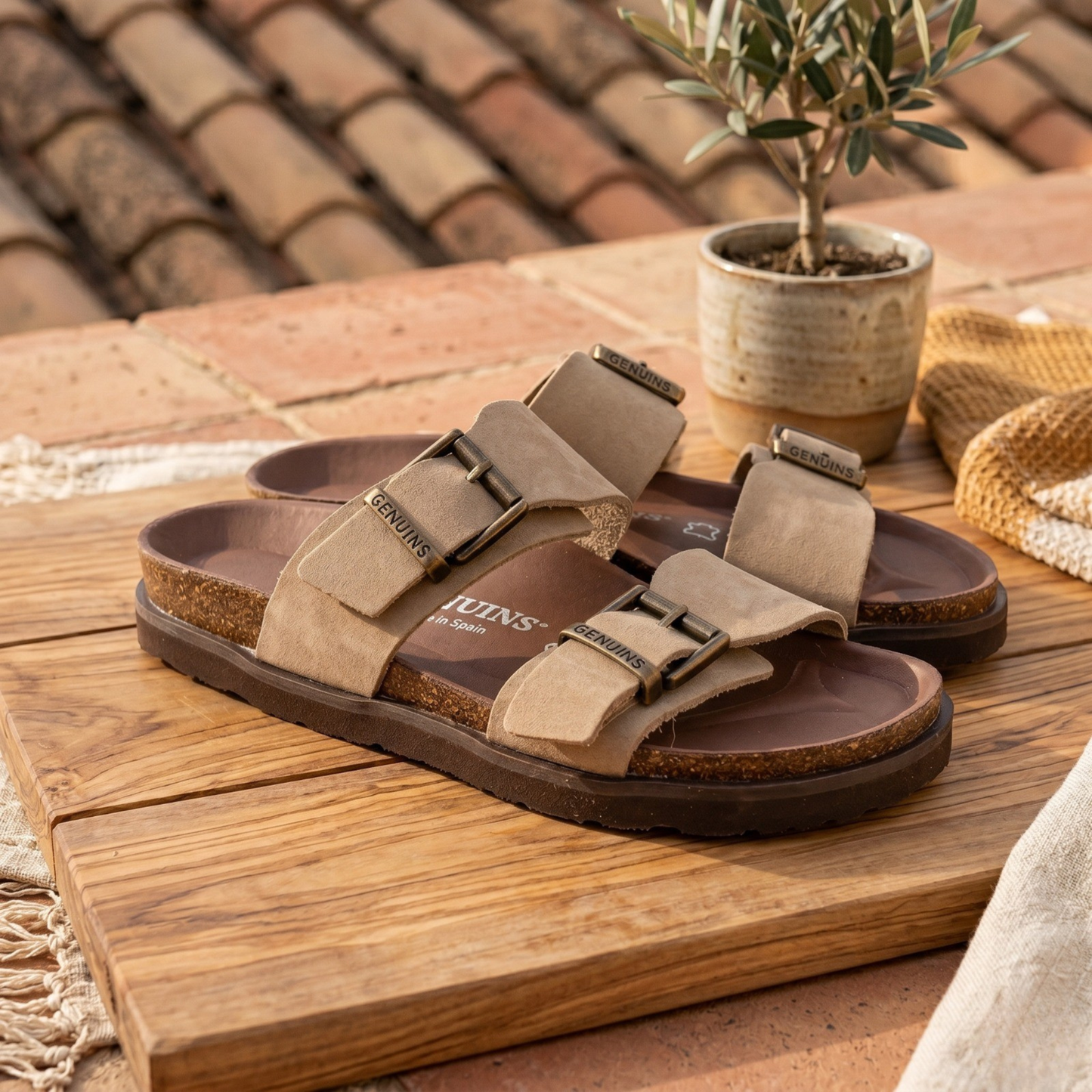 CHASEN NUBUCK TAUPE