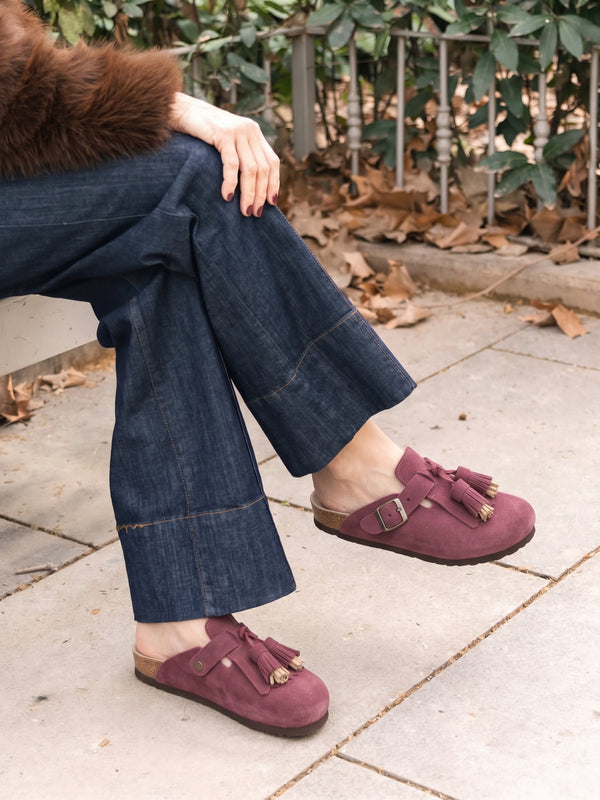 BORA VELOUR BURGUNDY