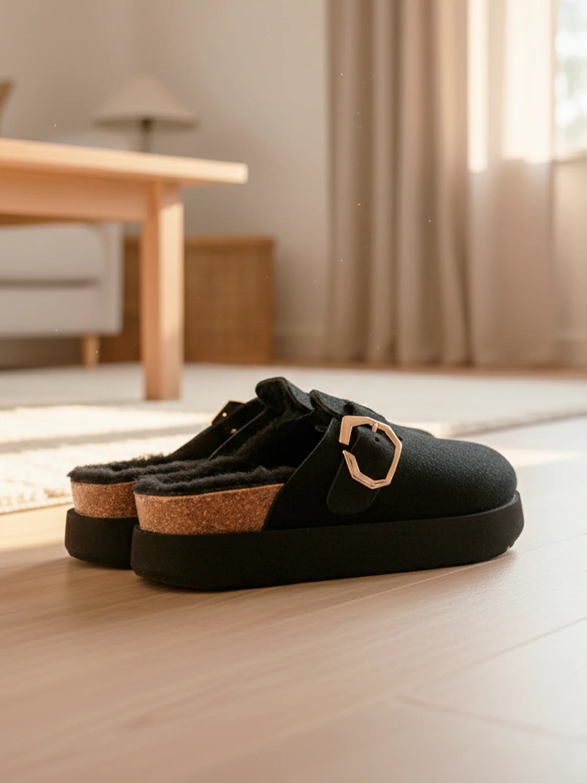 INDIANA VELOUR WOOL BLACK