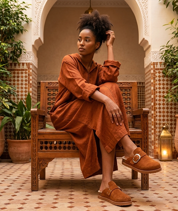 GRISEL SHEEPSKIN VELOUR MANDORLA