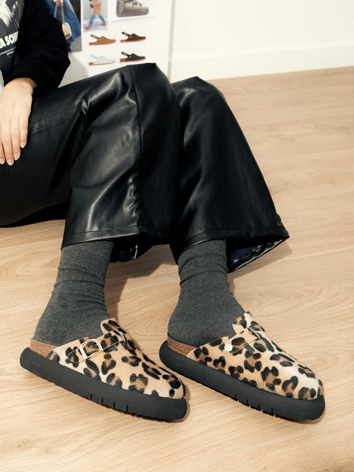 RIVA BALLOON VEGAN LEOPARD