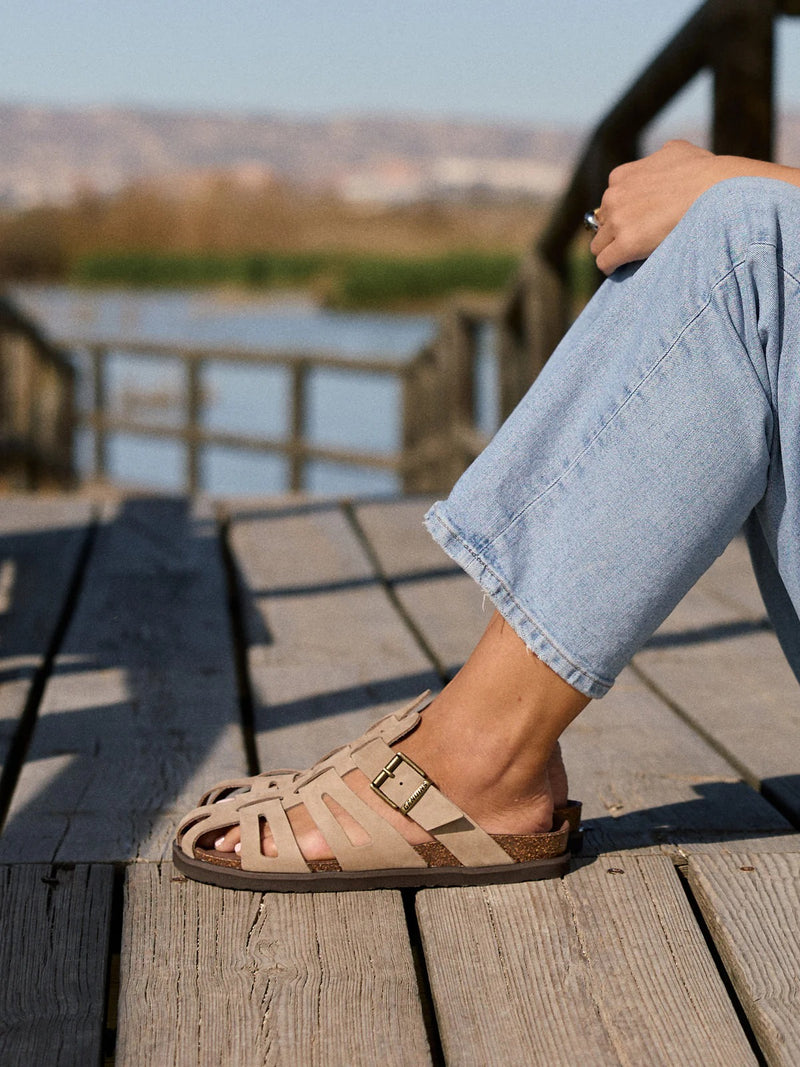 OUD NUBUCK TAUPE