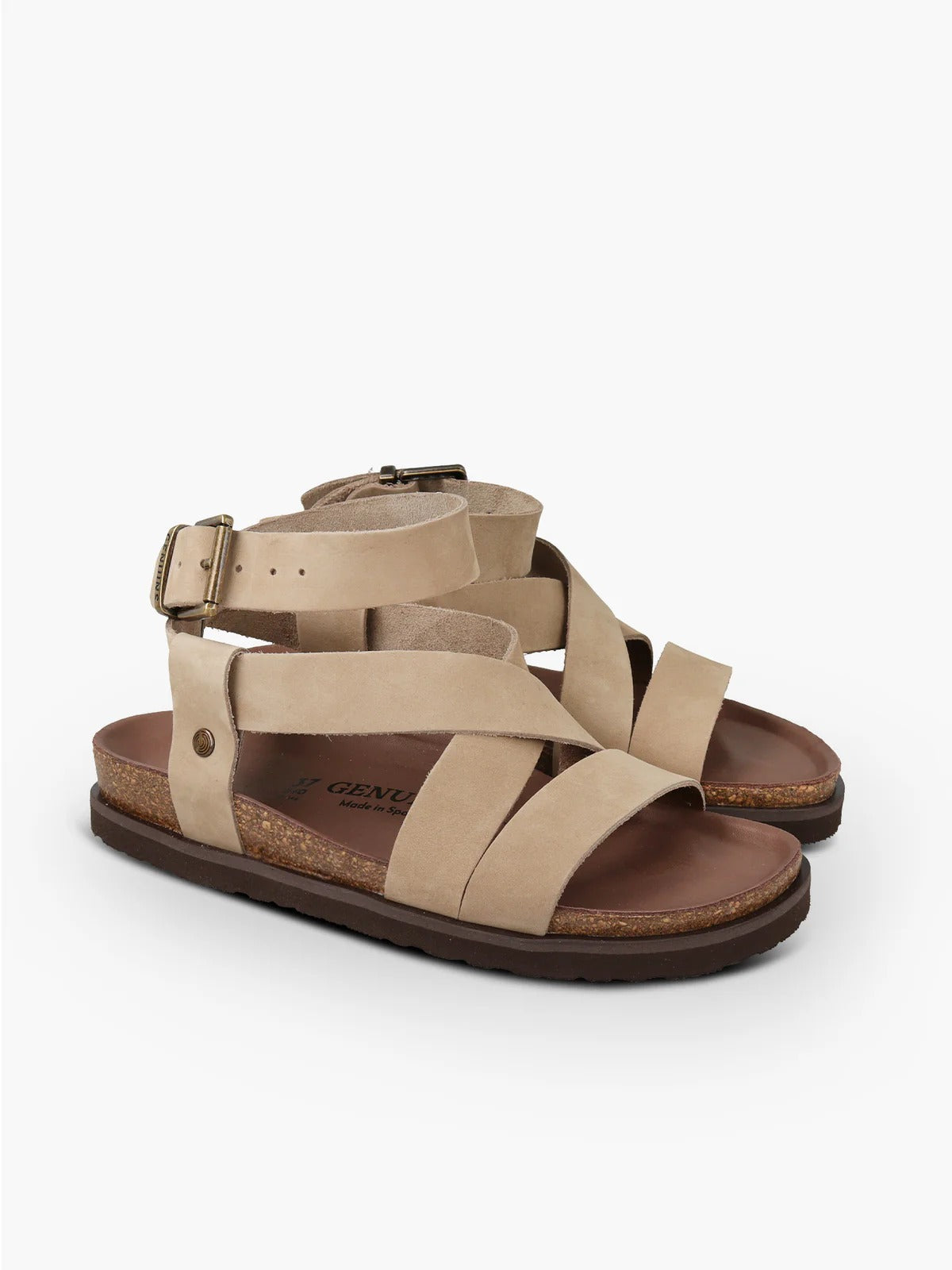 ZAHA NUBUCK TAUPE