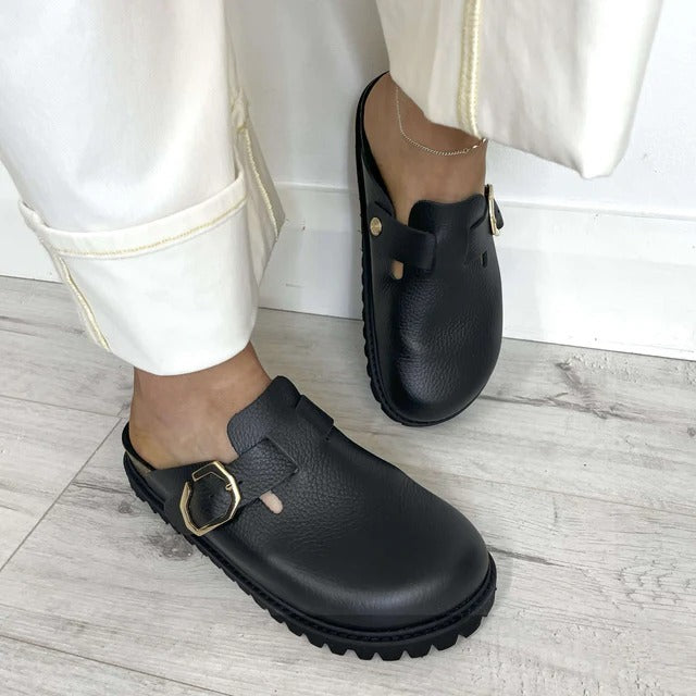 LE INDIANA LEATHER BLACK