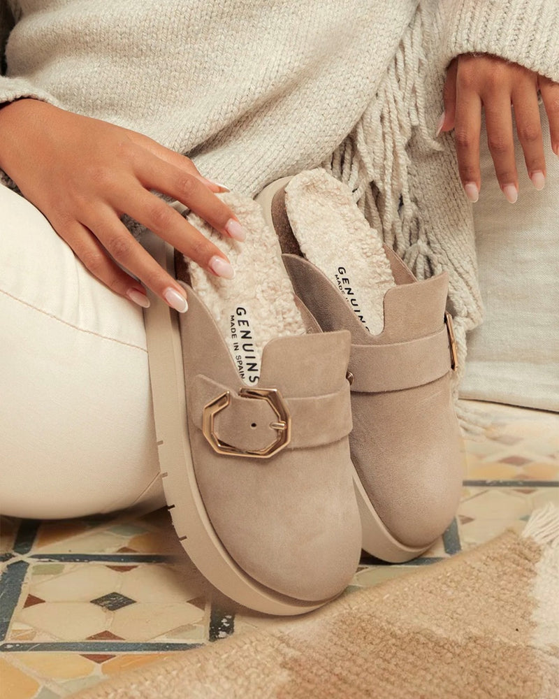 INDIANA VELOUR WOOL TAUPE
