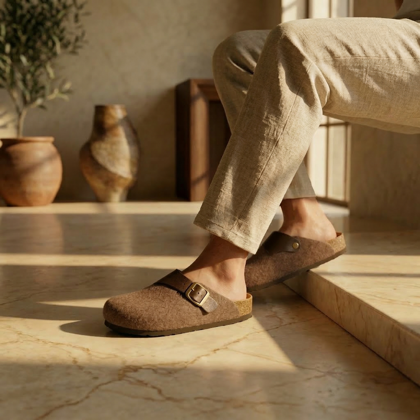 BRANCO FELT BROWN