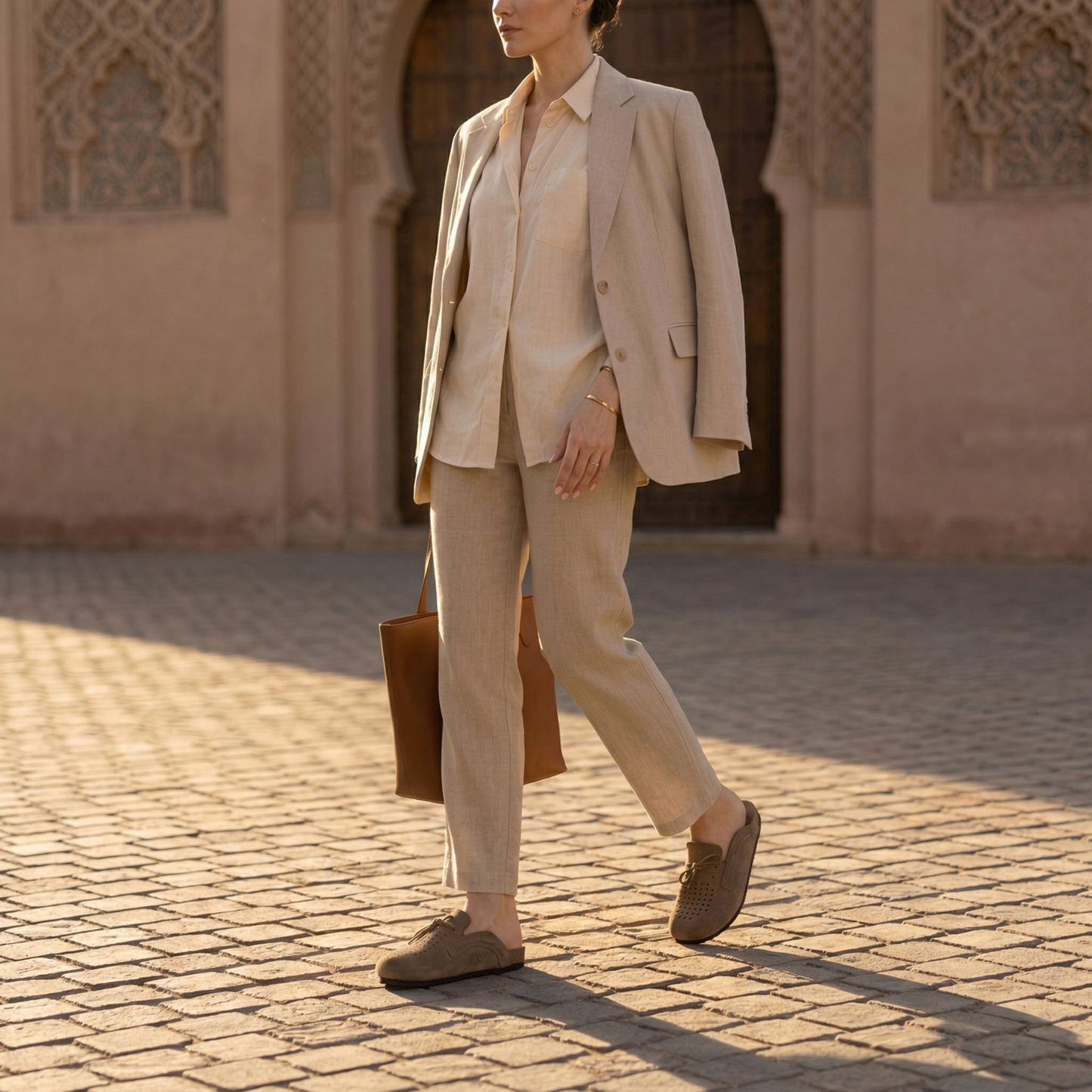 ZIAR VELOUR TAUPE