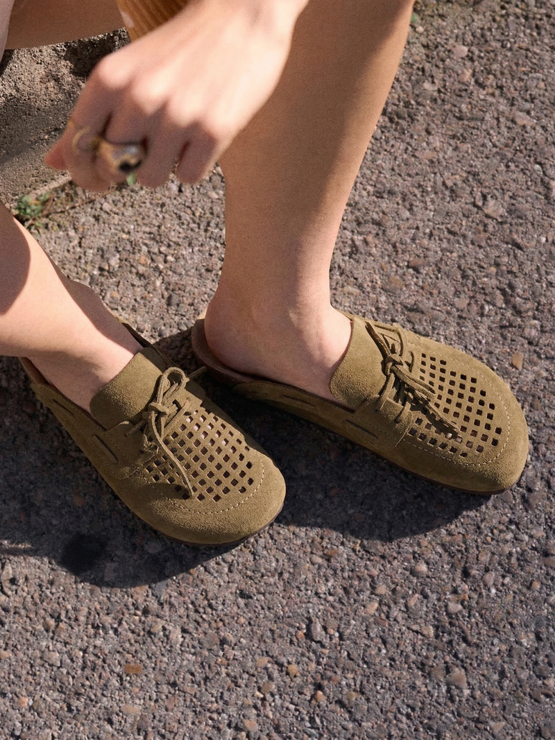 ZIAR VELOUR KAKI